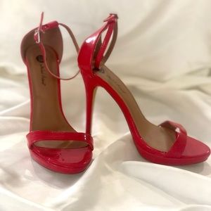 Michael Antonio Red Stiletto Heels (8.5)